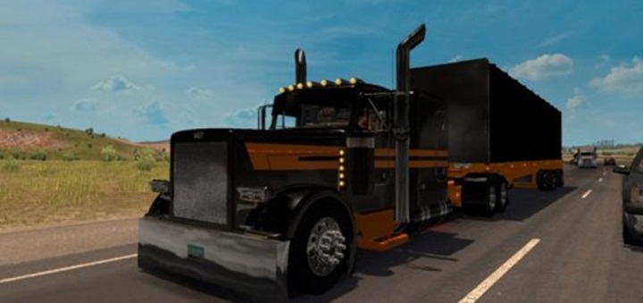 ATS – Peterbilt 389 Steady Grindin Skin (1.28.X) - Haulin, Ats, Ets2 Mods