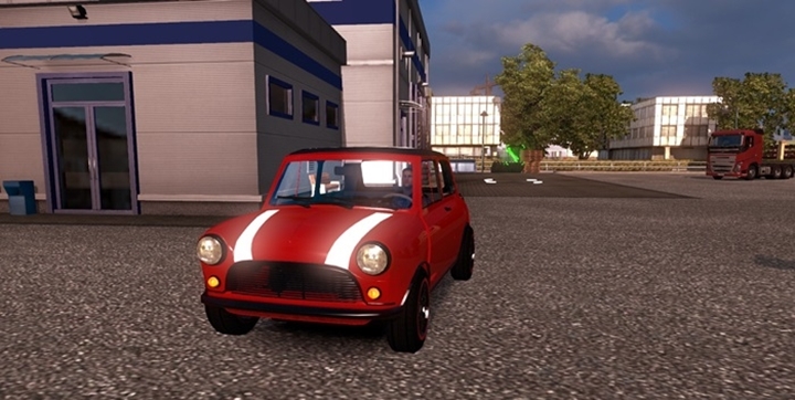 Ets 2 Austin Mini Breizh Edition Car Mod 1 28 X Truck Simulator Mods Ets2 Ats Mods