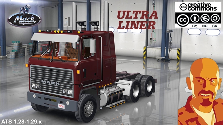 ATS – Mack Ultraliner Truck (1.29.X) - Haulin, Ats, Ets2 Mods