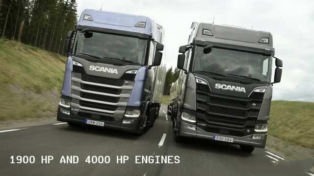 ETS 2 New Scania S and R 1900 HP and 4000 HP Engines (1