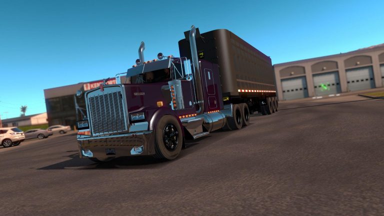 ATS - Kenworth W900l 1990 V1.0 (1.29.x) - Haulin, Ats, Ets2 Mods