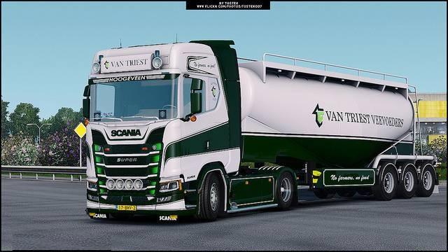 ETS2 Scania Van Triest V1.0 Truck Simulator Mods Ets2