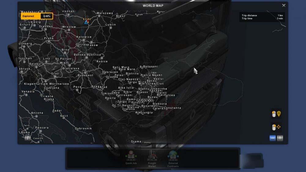 ETS2 Romania Extended Map V0 8 1 30 X Haulin Ats Ets2 Mods   Romania Extended Map 