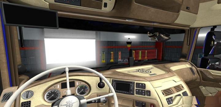 Ets2 Daf Custom Interior V1 0 1 31 X Truck Simulator