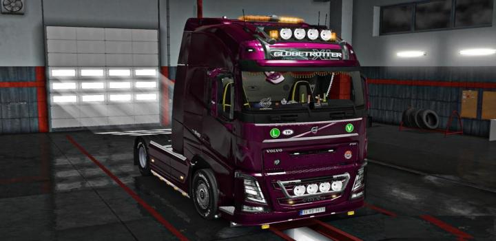 ETS2 New Volvo Fh16 Accessories + Interior V4.5 (1.31.X) - Truck Simulator Mods - Ats Mods