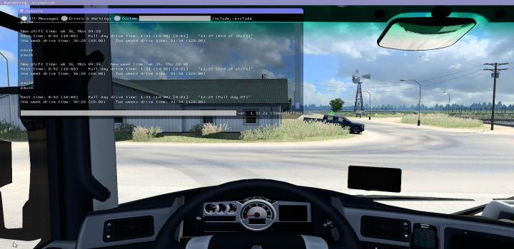 ETS2 Simple Tachograph V1 2 1 33 X Haulin Ats Ets2 Mods   Ets2 Simple Tachograph V1 2 1 33 X 720x350 