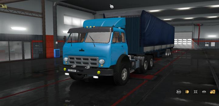 Ats Truck Maz 504b 515b Trailer 9758 134x Truck