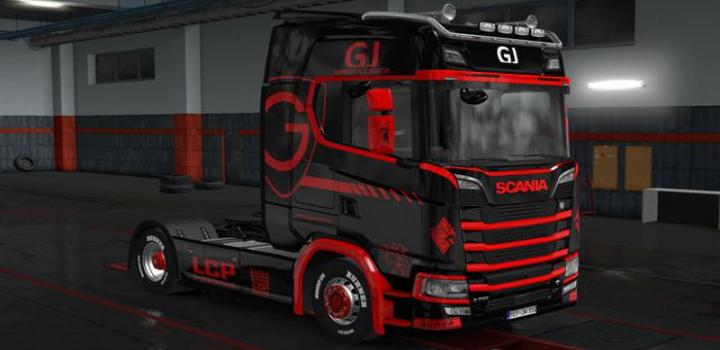 ETS2 - Gj Express Skinpack (1.34.x) - Haulin, Ats, Ets2 Mods