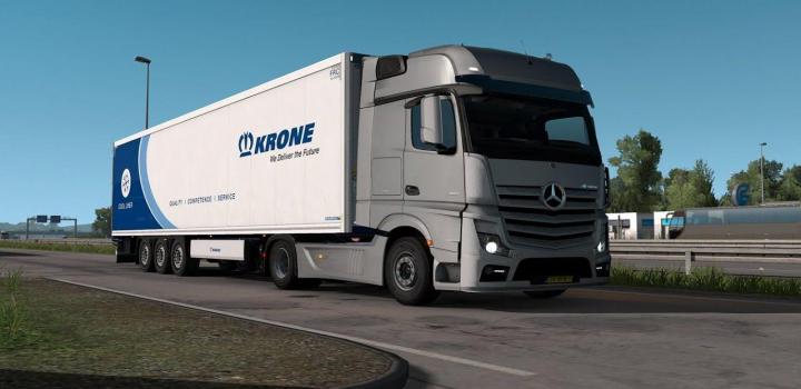 ETS2 - Mercedes Actros Om471 Engine Sound Release 2019/04/28 (1.34.x ...