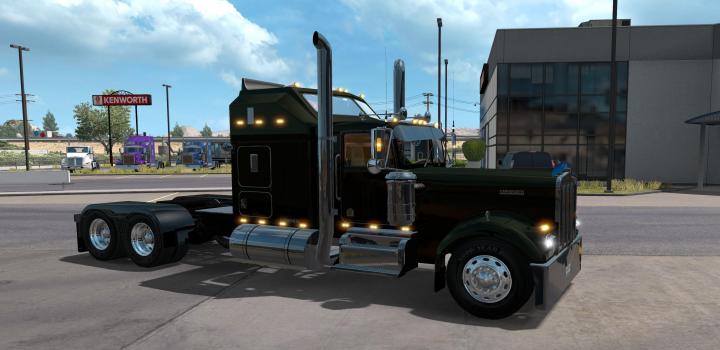 ATS - Custom W900A Truck (1.35.x) - Haulin, Ats, Ets2 Mods