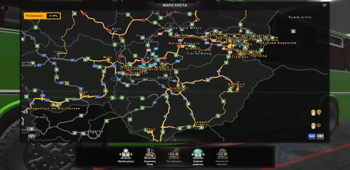 Ets2 - New Slovakia Map By Kimislimi V20 – Demo (1.35.x) - Haulin, Ats 