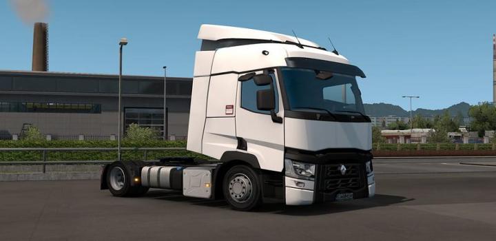 Ets2 Realistic Exhaust Cover For Renault Range T V1 0 1 35 X Truck Simulator Mods Ets2 Ats Mods