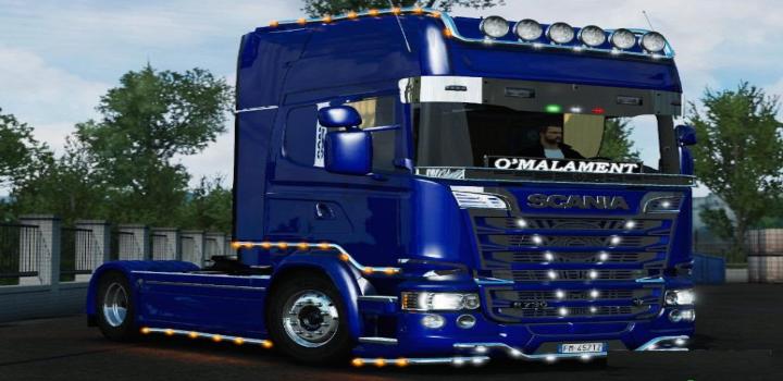 ETS2 - Scania R730 Italian Style (1.36.x) - Haulin, Ats, Ets2 Mods