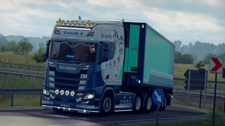 ETS2 - Royalty Skins V1 (1.36.x) - Haulin, Ats, Ets2 Mods