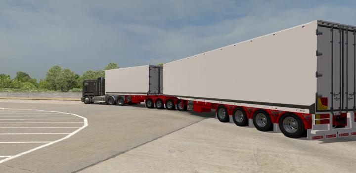 ATS Vnzxts Custom Mods Quad Ftes V1 (1.36.x) Truck