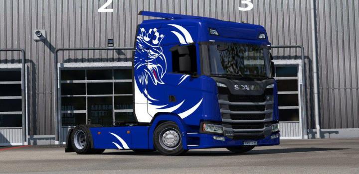 Ets Dragicevic Style Skin For Scania S V X Haulin Ats Ets Mods