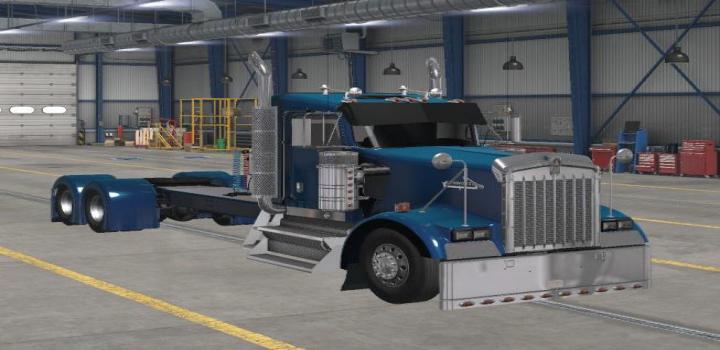 ATS - K200 Flatroof With Tipper And Dog (1.34.x) - Truck Simulator Mods ...