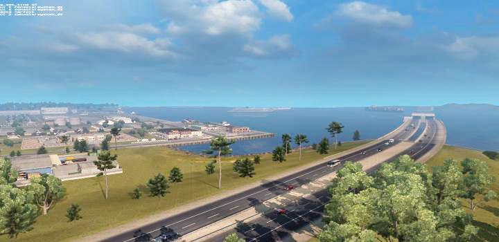 ATS - Coast To Coast Map (1.35.x) - Haulin, Ats, Ets2 Mods