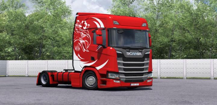 Ets Dragicevic Style Skin For Scania S V X Haulin Ats Ets Mods