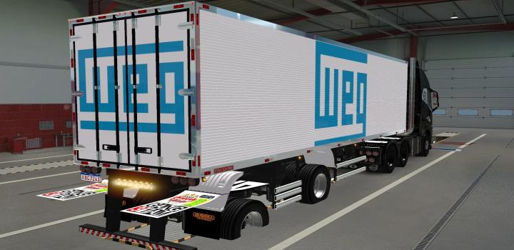 ETS2 - Carretinha 2 Eixos By Am29 Weg Skin (1.37.x) - Haulin, Ats, Ets2 ...