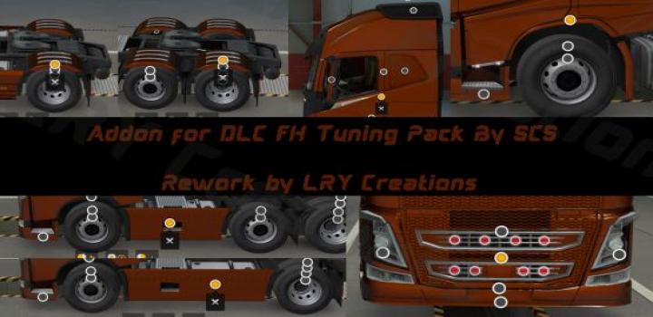 Ets2 Tuning Addon For Dlc Fh Tuning Pack V1 0 1 37 X Truck Simulator Mods Ets2 Ats Mods