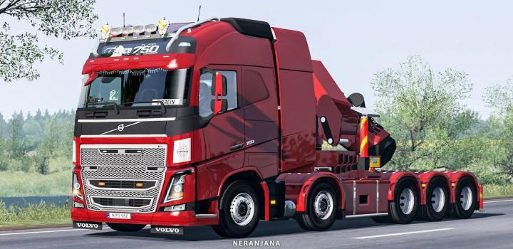 ETS2 - Rpie Volvo Fh16 2012 V1.38.0.46S - Haulin, Ats, Ets2 Mods