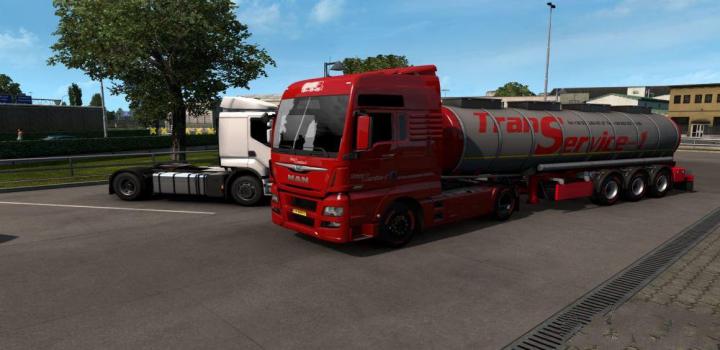 ETS2 - Trans Service Combo Skin V1 (1.38.x) - Haulin, Ats, Ets2 Mods