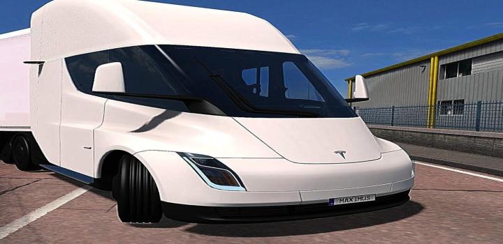 ETS2 - Tesla Truck 2020 (1.38.x) - Haulin, Ats, Ets2 Mods