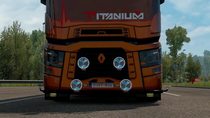 Ets2 Renault T Tuning Pack 1 38 X Truck Simulator Mods Ets2 Ats Mods