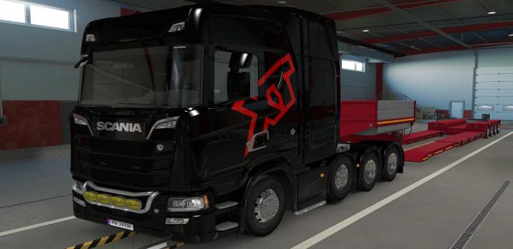 ETS2 - Scania S 2016 8X4 Scania 20 Skins Skin Pack (1.39.x) - Haulin ...