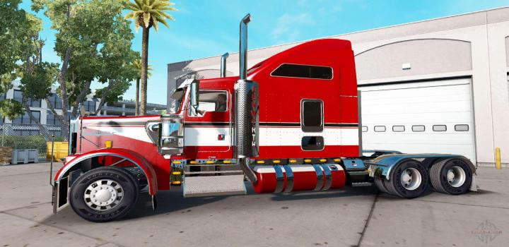 Kenworth W900Ex V1.1 ATS 1.40 - Haulin, Ats, Ets2 Mods