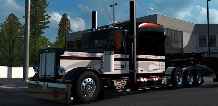 Phantom Flames Chagable Metalic Skin V1.0 ATS 1.39 - Haulin, Ats, Ets2 Mods