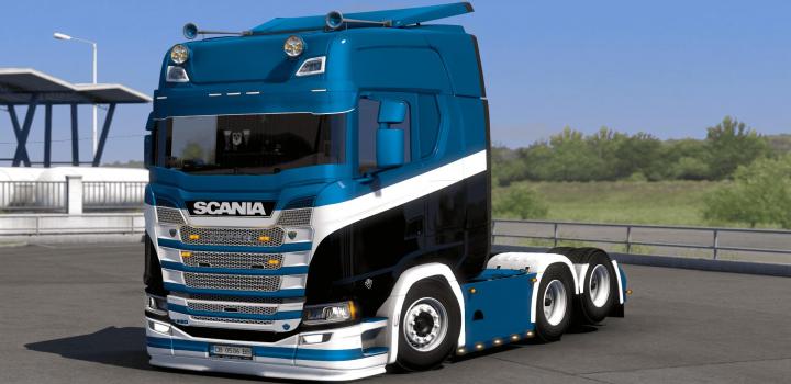 Scania S Skin V1.0 ETS2 1.39 - Haulin, Ats, Ets2 Mods