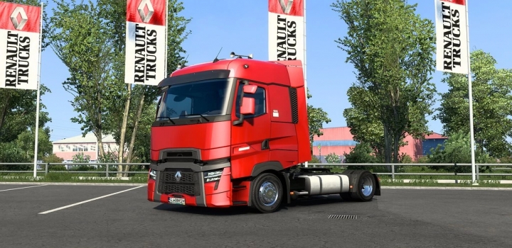 Low Deck Chassis Addon For Scs Renault Range T T Evo V1 5 Ets2 1 40 Truck Simulator Mods Ets2 Ats Mods