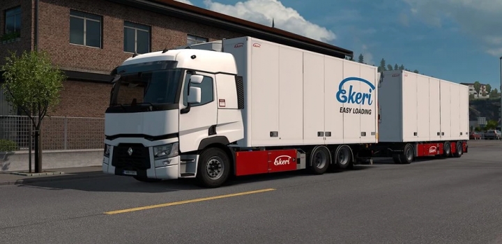 Renault Range T Rigid Addon V1 4 Ets2 1 40 Truck Simulator Mods Ets2 Ats Mods