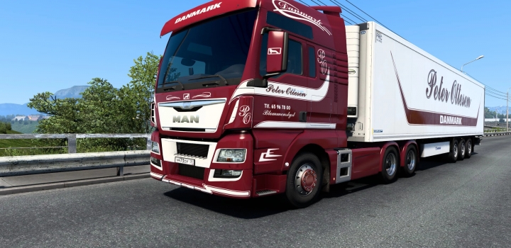 Peter Ottesen Combo Skin V1.0 ETS2 1.40 - Haulin, Ats, Ets2 Mods