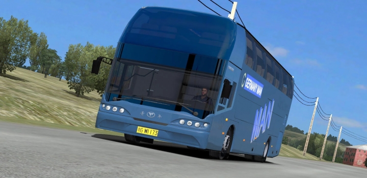 Neoplan Youth Jnp61fs Bus V1 5 Ets2 1 41 Truck Simulator Mods Ets2 Ats Mods
