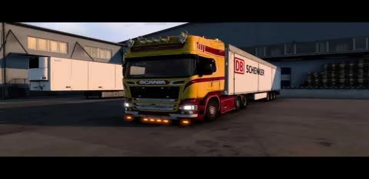 Scania V8 Open Pipe With Fkm Garage Exhaust System V1.0 ETS2 1.41 ...