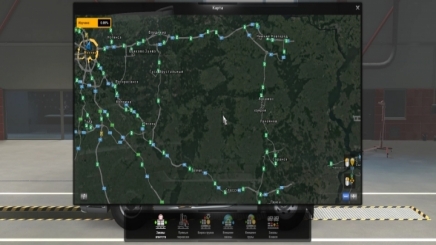 Map Of Russia Rusmap V5 0 Ets2 1 41 Truck Simulator Mods Ets2 Ats Mods