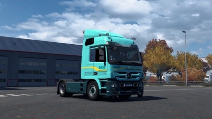 Photo of Mercedes Low Cab Mge Skin ETS2 (1.43.x)