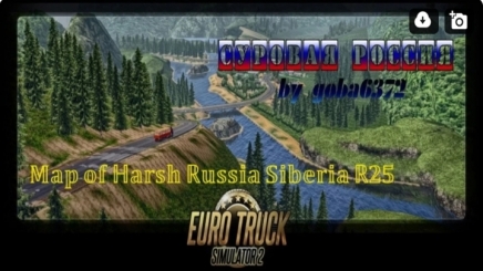 Map Harsh Russia Siberia R25 English City Names Ets2 1 45 Haulin