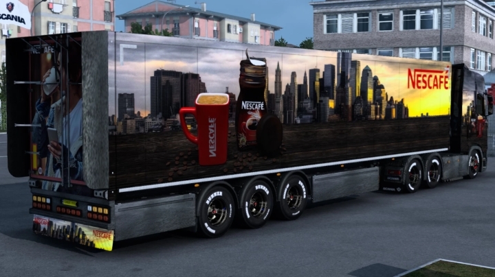 Scania Nescafe Skin Pack ETS2 (1.46) - Haulin, Ats, Ets2 Mods