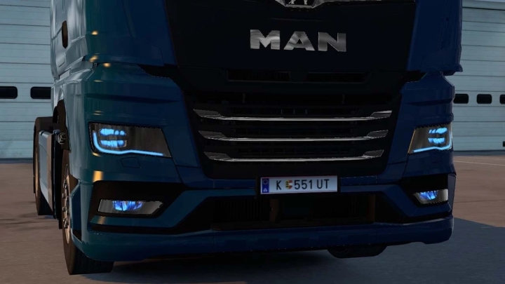 Man Tgx 2020 Xenon Headlights V1.0 ETS2 (1.47) - Haulin, Ats, Ets2 Mods