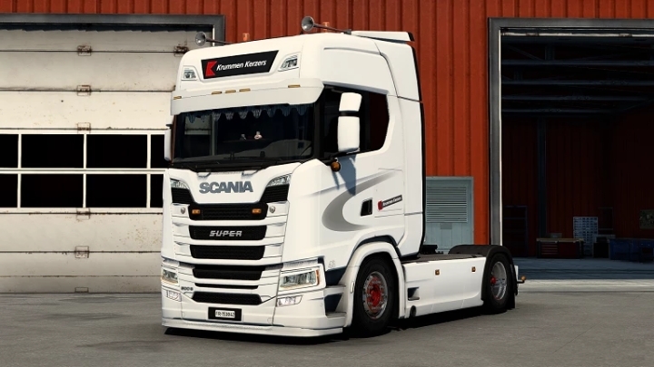 Scania S Krummen Kerzers Skin ETS2 (1.47) - Haulin, Ats, Ets2 Mods