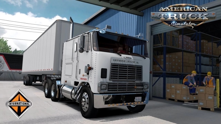 International 9600 Truck ATS (1.48) - Haulin, Ats, Ets2 Mods