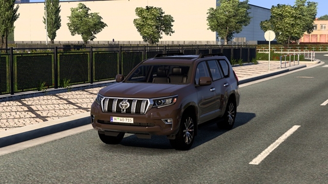 ETS2 1.59 Toyota Land Cruiser Prado J150 2020 V1.4 ETS2 Toyota Land Cruiser Prado J150 2020 01