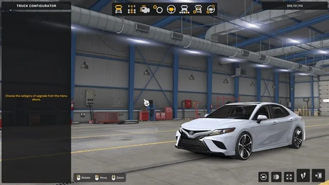 ATS 1.60 Toyota Camry XV70 XSE 2018 V2.3
