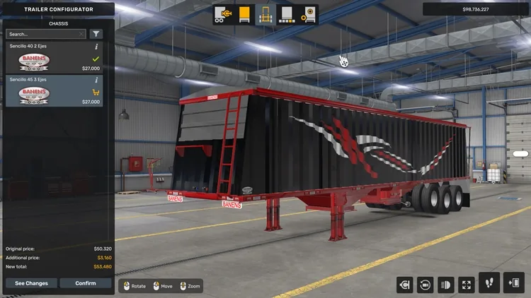 ATS 1.56 – Banens Grain Hopper Trailer V1.0 ATS 1.56 – Banens Grain Hopper Trailer V1.0
