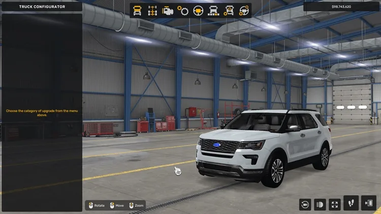 ATS 1.56 – Ford Explorer Platinum 2019 V1.9 ATS 1.56 – Ford Explorer Platinum 2019 V1.9