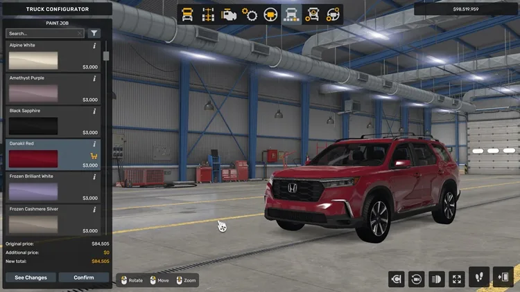 ATS 1.56 – Honda Pilot YG2 2025 V1.3 ATS 1.56 – Honda Pilot YG2 2025 V1.3